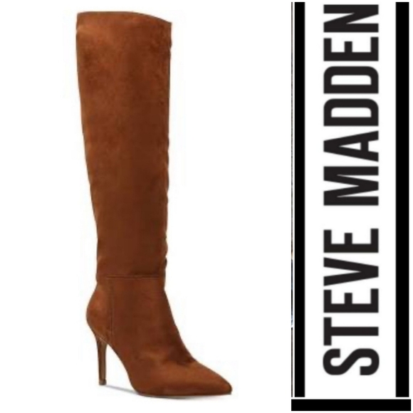 Steve Madden Shoes - Sexy Steve Madden Microsuede Stiletto Boots